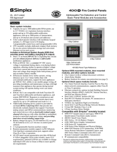 Fire Control Panels