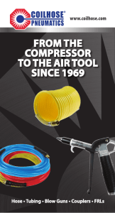 from the compressor to the air tool since 1969