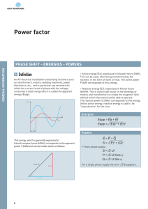 Power factor - Alpes Technologies