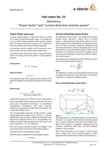 "Power factor" and "current-distortion reactive power"