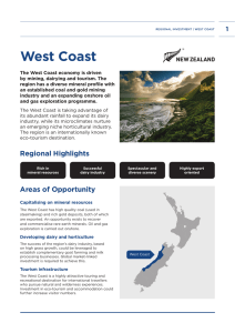 West Coast - New Zealand Trade and Enterprise