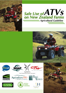 ATVs on New Zealand Farms