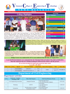 Vol 8 sep 20.indd - Velammal College of Engineering and Technology