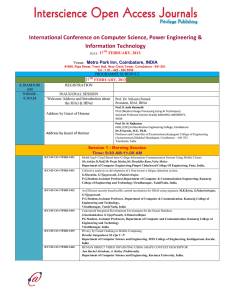 International Conference on Computer Science, Power Engineering