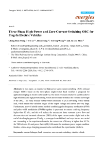 Three-Phase High-Power and Zero-Current