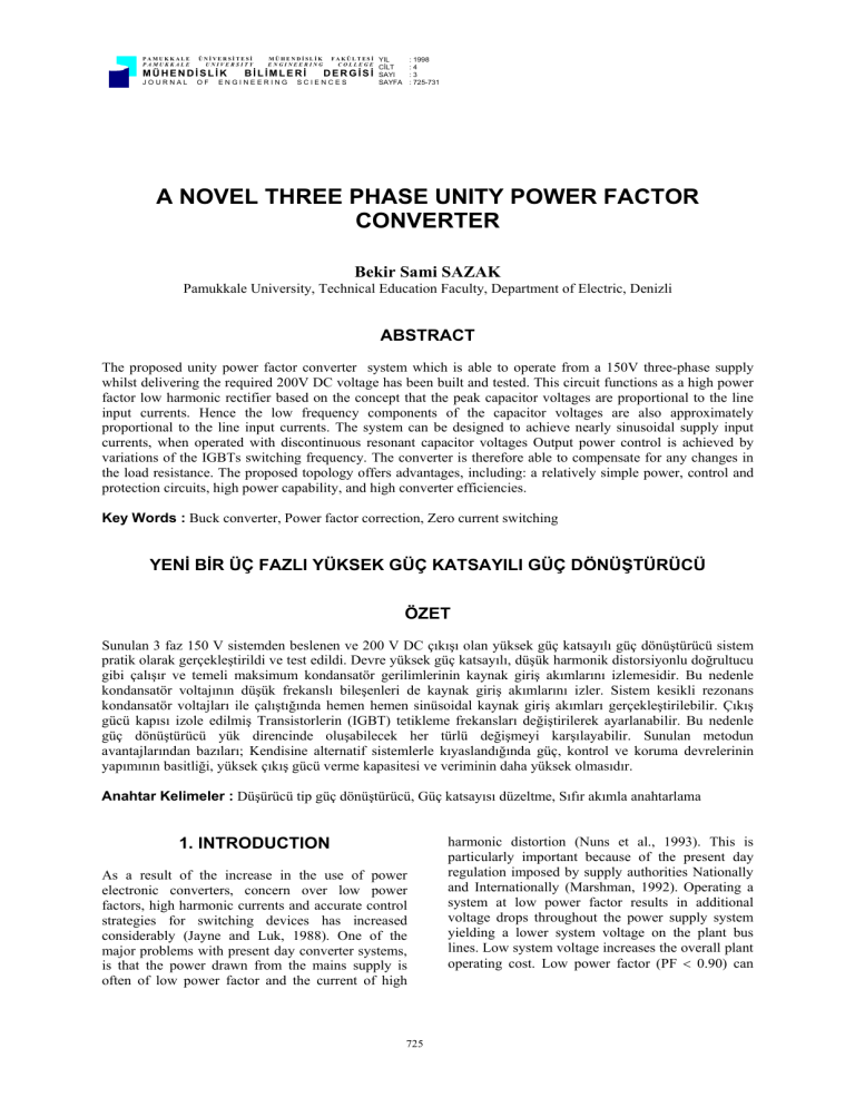 a-novel-three-phase-unity-power-factor-converter