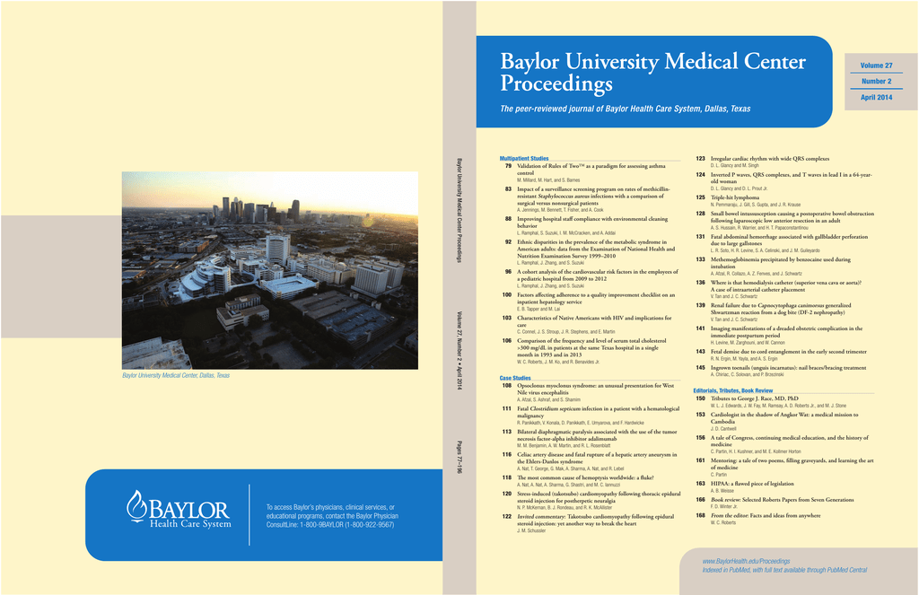 Full Pdf Baylorhealthedu - 