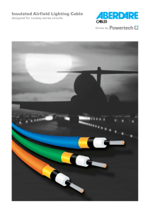 Insulated Airfield Lighting Cable