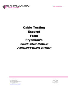 WIRE AND CABLE ENGINEERING GUIDE