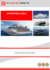 shipboard cable - PT Kabelindo Murni Tbk