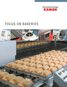 Focus on Bakeries - Kaman Industrial Technologies