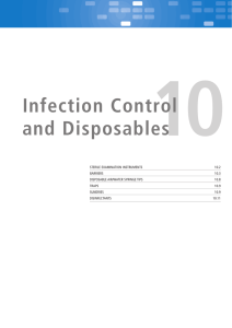Infection Control and Disposables