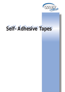 Adhesive Tapes - WBV