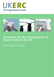 Scenarios for the Development of Smart Grids in the UK