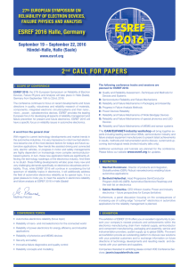 Call for paper