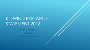 KIDwind research statement 2016