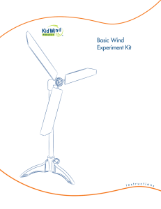 Basic Wind Experiment Kit - Blogging at Oregon State University