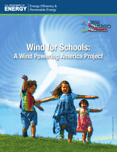 Wind for Schools: A Wind Powering America Project (Brochure)