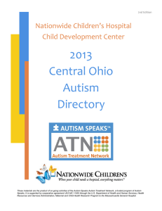 Central Ohio Autism Directory 2013