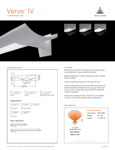 Verve™ IV - Focal Point Lights