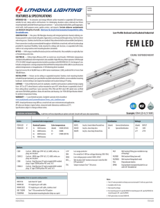 FEM LED - Acuity Brands