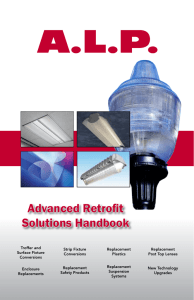 Lighting Retrofit - ALP Lighting Components