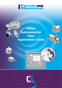 Power Semiconductor Fuse Applications Guide