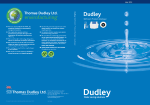Dudley - Thomas Dudley Ltd