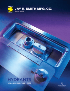 Professional Grade Wall and Ground Hydrant Brochure