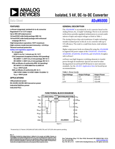 ADuM6000 (Rev. C)