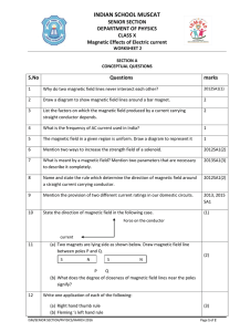 class_x_physics_worksheet _magnetic effects of electric