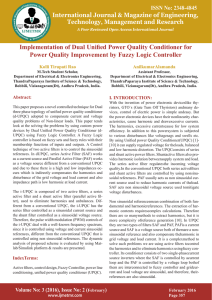 Implementation of Dual Unified Power Quality Conditioner for Power