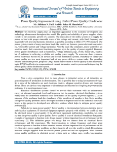 Power Quality Improvement using Unified Power Quality Conditioner