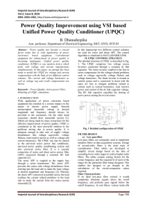 Power Quality Improvement using VSI based Unified Power