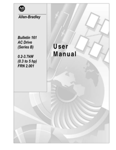 Bulletin 161 AC Drive (Series B) User Manual