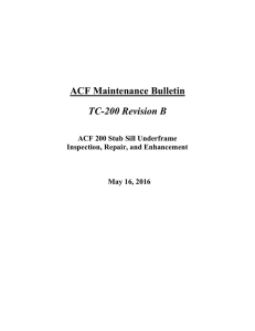ACF Maintenance Bulletin TC-200 Revision B