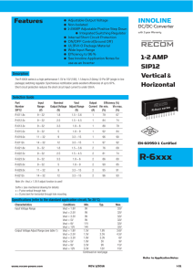 R-622.5D Datasheet - Mouser Electronics