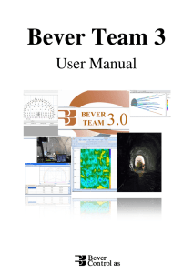 Bever Team 3 user guide