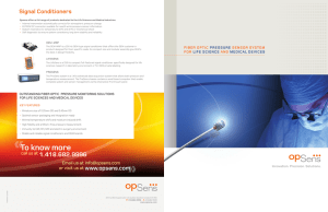 Opsens Medical Pressure Sensor Brochure