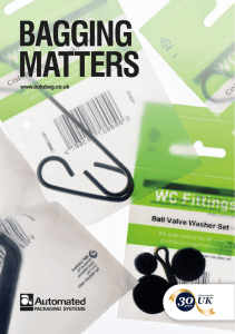 bagging matters - PPMA Total Show 2016