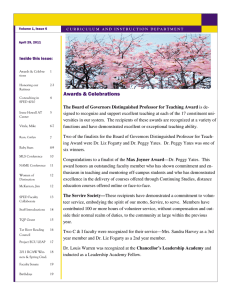 CI newsletter vol 1 issue 6 March