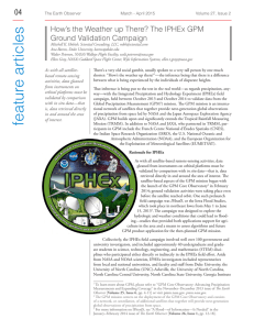 The Earth Observer. March - April 2015. Volume 27, Issue 2.