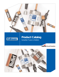 Product Catalog - Edisonfusegear.com