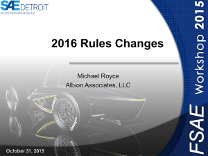 2016 Rules Changes - scrutineering.net