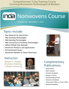 Nonwovens Course