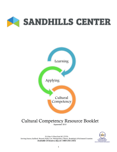 Cultural Competency Resource Booklet