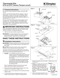 Save THeSe inSTrUCTiOnS