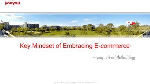 Key mindset of embracing ecommerce:4-in-1