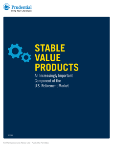 Stable Value productS - Research and Prudential