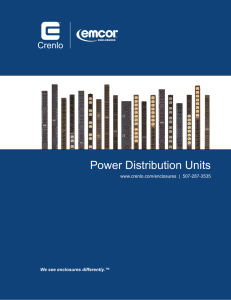 Power Distribution Units (PDUs)